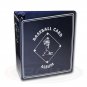 CASE(12) BCW 3" ALBUM - BASEBALL - BLUE - Heavy Duty D-ring Binder