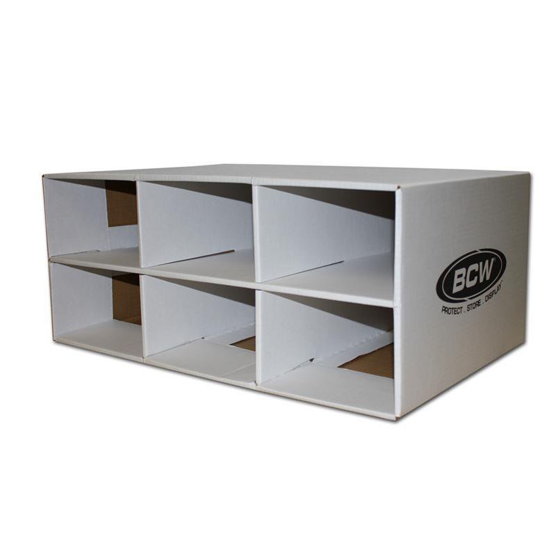 Bundle 10x BCW Card House Corrugated Cardboard Storage Boxes Case