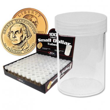 (200) COIN TUBES - SMALL DOLLAR