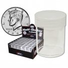 490 BCW COIN TUBES - HALF DOLLAR