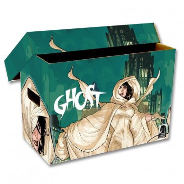 Case (10) BCW SHORT COMIC STORAGE BOX - ART - GHOST