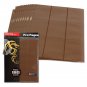 1 Case (200) BCW GAMING SIDE LOADING 18-POCKET PRO BINDER PAGES - BROWN