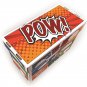 (10) BCW Short Cardboard Comic Box with POW! Art Design