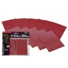 6 packs (480) BCW DECK GUARD - ELITE - GLOSSY - RED