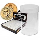(100) BCW COIN TUBES - SMALL DOLLAR