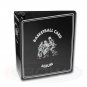 BCW 3" ALBUM - BASKETBALL - BLACK - Heavy Duty D-ring Binder