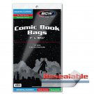 Case 1000 BCW Current Modern Age Comic RESEALABLE THICK Poly Bags/Sleeves Case 1000 BCW Current Modern Age Comic RESEALABLE THICK Poly Bags/Sleeves
