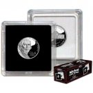 (10) BCW (2 x 2) COIN SNAPS - NICKEL - BLACK