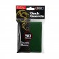 600 BCW GAMING DECK GUARD (SLEEVES) - MATTE - GREEN
