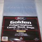 300 BCW Thick Golden Age Comic Bags 8 x 10 1/2 300 BCW Thick Golden Age Comic Bags 8 x 10 1/2