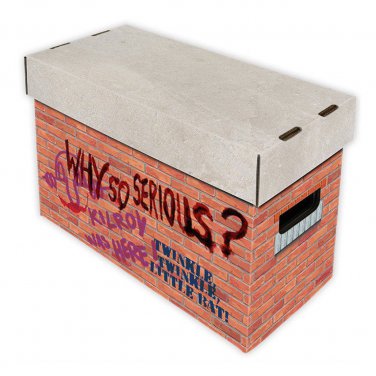 BCW SHORT COMIC BOX - ART - BRICK