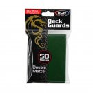 100 BCW GAMING DECK GUARD (SLEEVES) - MATTE - GREEN 100 BCW GAMING DECK GUARD (SLEEVES) - MATTE - GREEN