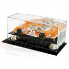1x BCW Deluxe Acrylic 1:24 Scale Car Display - Mirrored Back - Gold Risers 1x BCW Deluxe Acrylic 1:24 Scale Car Display - Mirrored Back - Gold Risers