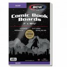 Pack of 100 BCW Silver Comic Backing Boards - Acid Free - White
