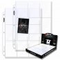 Box of 100 BCW PRO 9-POCKET BINDER PAGES