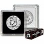 (25) BCW (2 x 2) COIN SNAPS - HALF DOLLAR - BLACK
