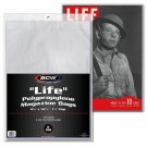Pack of 100 BCW Life Magazine Sized Bags (1-MAG-L) Pack of 100 BCW Life Magazine Sized Bags (1-MAG-L)