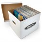 (1) BCW 33 RPM Vinyl Record Cardboard Storage Box Holds 65 12" Vinyl Records