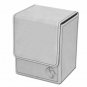 BCW Padded Leatherette Deck Case LX White