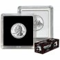 (25) BCW (2 x 2) COIN SNAPS - QUARTER - BLACK