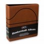3 in. Album - Basketball Collectors Album - Premium Brown - Holds 90 Pages