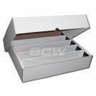 BCW 5000 COUNT (FULL LID) Corrugated Cardboard Storage Box - 1-BX-5000