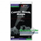 Pack of 100 BCW Silver/Regular Resealable Comic Bags (1-SIL-R) Pack of 100 BCW Silver/Regular Resealable Comic Bags (1-SIL-R)