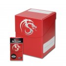 1x BCW GAMING LARGE DECK CASE RED Box Holds 100 Cards w/Divider 1-DCLG-RED 1x BCW GAMING LARGE DECK CASE RED Box Holds 100 Cards w/Divider 1-DCLG-RED