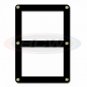 (1x) BCW 2 Card Screwdown Holder - Black Border (1-2CS-B)