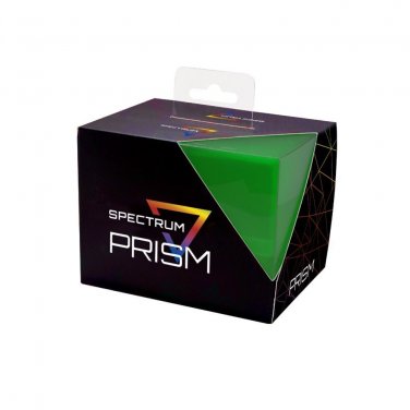 1x BCW Spectrum Prism Deck Case - Viridian Green (Holds 100 Cards)
