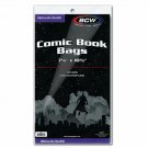 Pack of 100 BCW Silver/Regular Comic Bags (1-SIL) Pack of 100 BCW Silver/Regular Comic Bags (1-SIL)