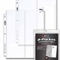 Pack of 20 BCW 2-Pocket 4x10 Envelope Pages (1-PRO2T-4X10-20)