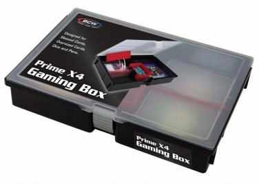BCW Configurable Prime 4x Gaming Card Game Box