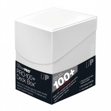 Ultra Pro Eclipse PRO 100+ Deck Box - Arctic White
