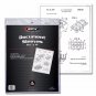 Pack of 100 BCW 8.5X11 Acid-Free Document Sleeves (1-8.5X11SLV)