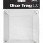 BCW 7 Inch Square Leather Dice Tray - White