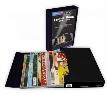 1x BCW Comic Book Stor-Folio - Holds 15 Bagged and Boarded Comics (1-SFC-15)