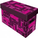 BCW Short Comic Storage Box - Art - Geek Pink - Holds 150 comics BCW Short Comic Storage Box - Art - Geek Pink - Holds 150 comics