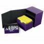 BCW Purple Leatherette Deck Box Vault LX Hold 100 Sleeved