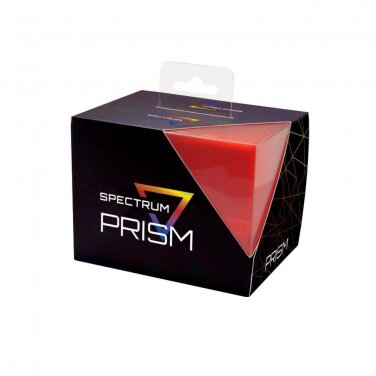 1x BCW Spectrum Prism Deck Case - Infra Red (Holds 100 Cards)