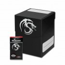 1x BCW GAMING LARGE DECK CASE BLACK Box Holds 100 Cards w/Divider 1-DCLG-BLK 1x BCW GAMING LARGE DECK CASE BLACK Box Holds 100 Cards w/Divider 1-DCLG-BLK