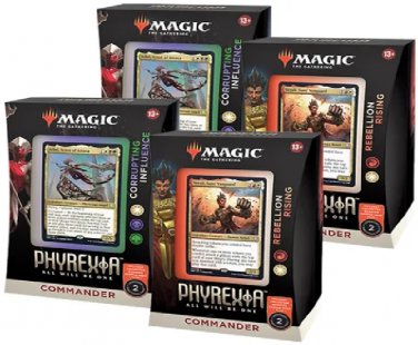MTG Phyrexia: All Will Be One Commander Decks (Set of 4)