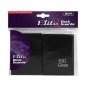 PACK OF 100 Standard Sized Deck Guards - Elite2 - Glossy - Black