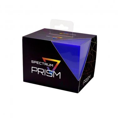 1x BCW Spectrum Prism Deck Case - Cobalt Blue (Holds 100 Cards)