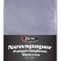 Pack of 50 BCW Newspaper Sleeves - 14x19 (1-SSLV-NP-14X19)