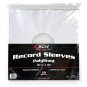 Pack of 50 BCW Paper Record Sleeves 33 RPM - Polylined - SQ Corners - With Hole