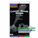 Pack of 100 BCW Silver/Regular Resealable Thick Comic Bags (1-SIL-R-THICK) Pack of 100 BCW Silver/Regular Resealable Thick Comic Bags (1-SIL-R-THICK)