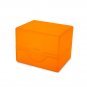 1x BCW Spectrum Prism Deck Case - Sunset Orange (Holds 100 Cards)