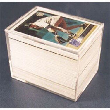 1x PRO-MOLD PC150 150 Count Snap Box 2 Piece Card Holder