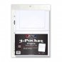 Pack of 20 PRO 3-POCKET PHOTO PAGE (1-PRO3T-20)